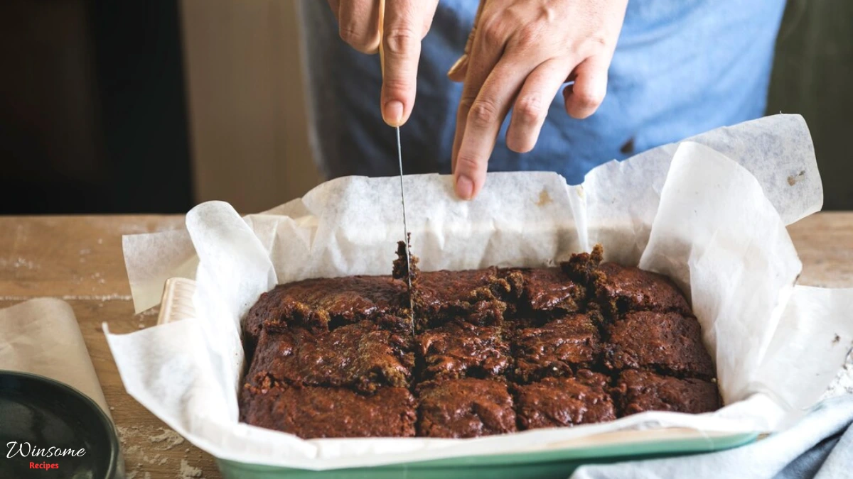 Cake brownies from brownie mix