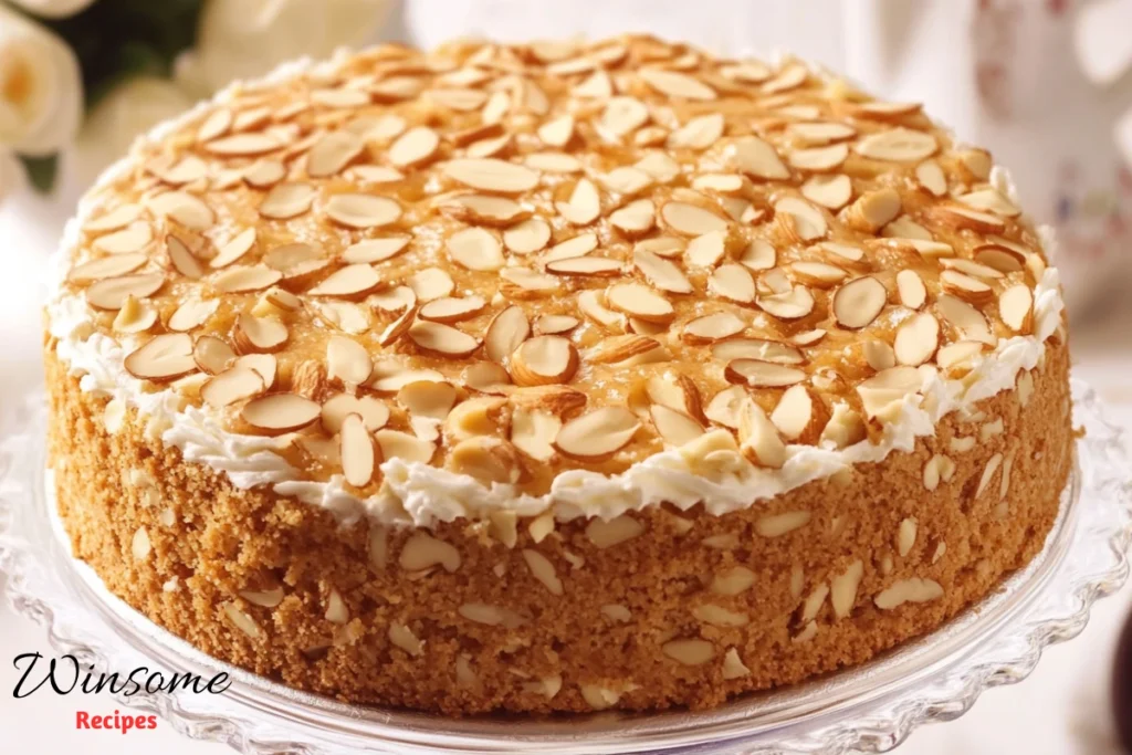almond nut cake recipe