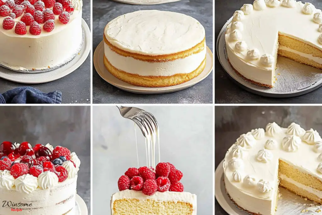chantilly cake recipe-Decoration example