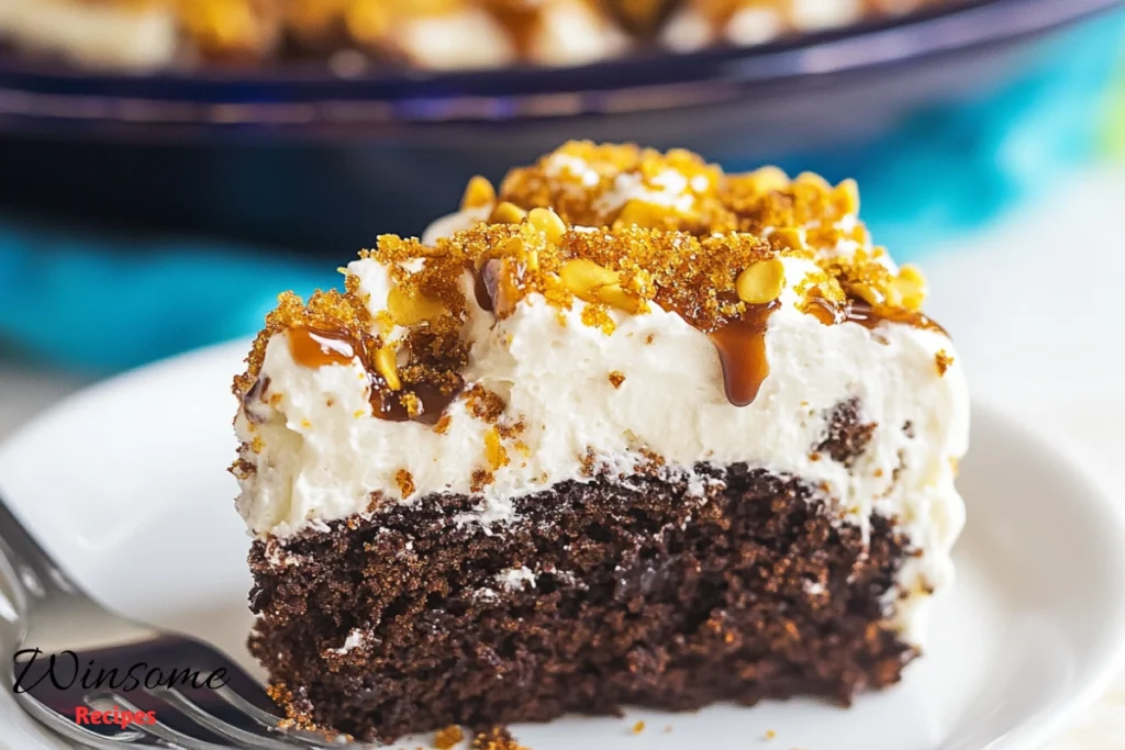 Butter finger cake looking delicious - winsome recipes