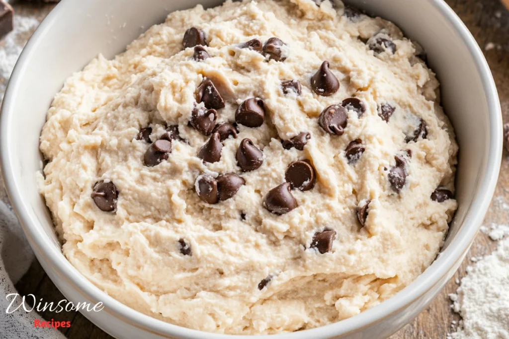 cottage cheese cookie dough -winsome recipes