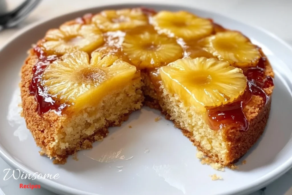 pineapple upside down cake recipe with cake mix - winsome recipes