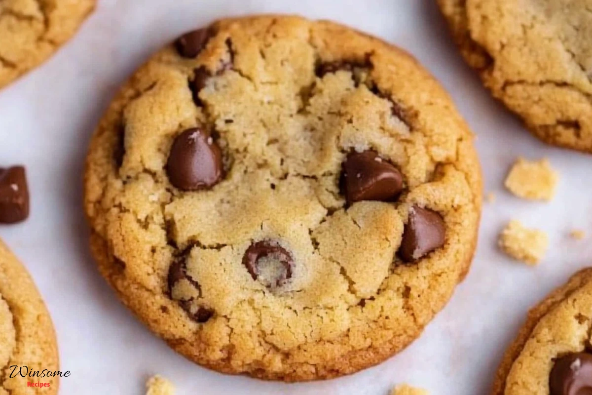 Delicious gluten free cookies loaded with rich chocolate chips, perfect for a sweet treat!